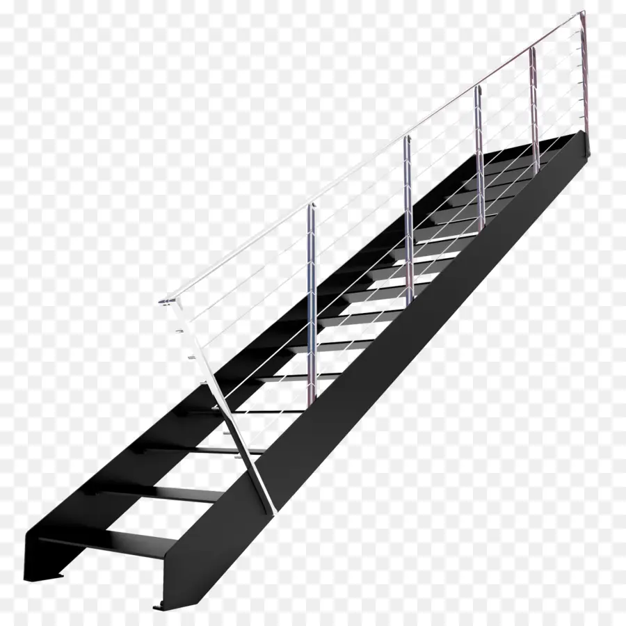 Escalier En Métal Noir，Mesures PNG