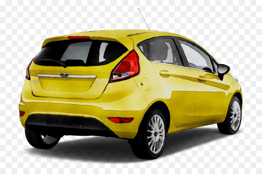 Arrière De Voiture Jaune，Automobile PNG