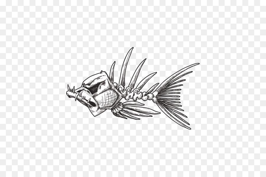 Squelette De Poisson，Os PNG