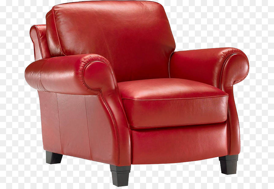 Fauteuil Rouge，Meubles PNG