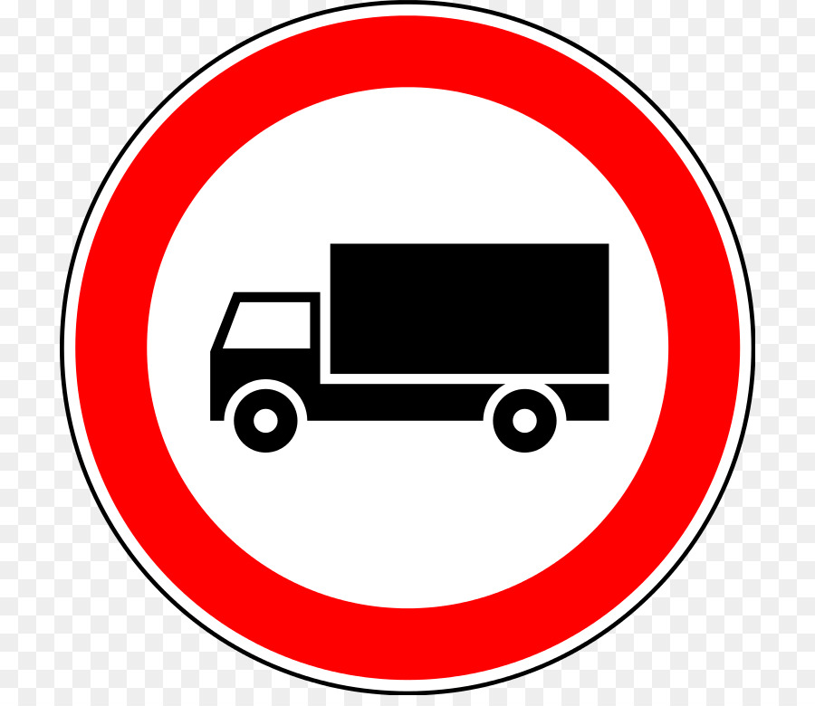 Panneau De Signalisation，Camion PNG