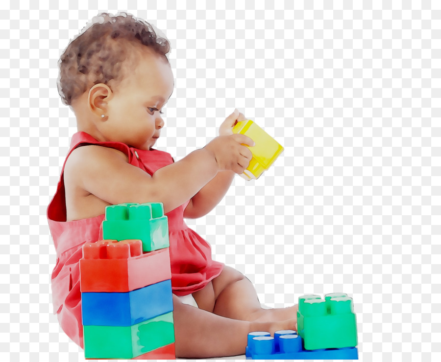 Bébé Joue Avec Des Blocs，Jouets PNG