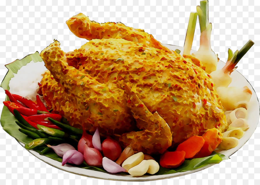 Poulet Rôti，Nourriture PNG