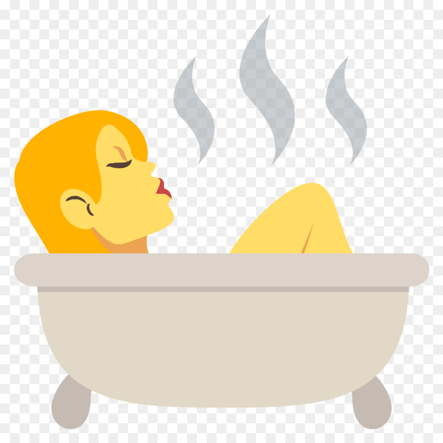 Femme Dans La Baignoire，Relaxation PNG