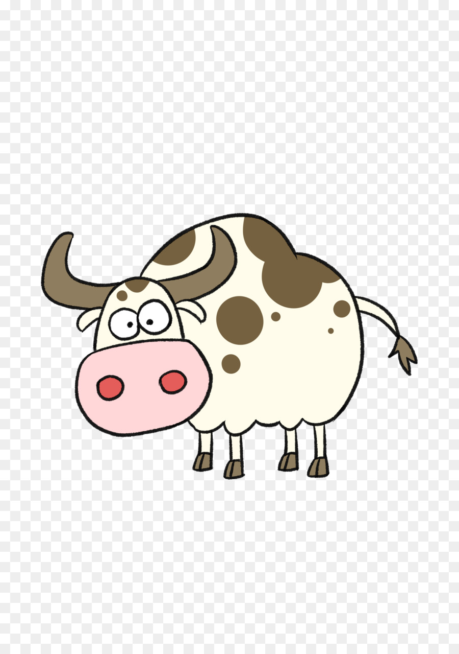 Vache De Dessin Animé，Animal PNG