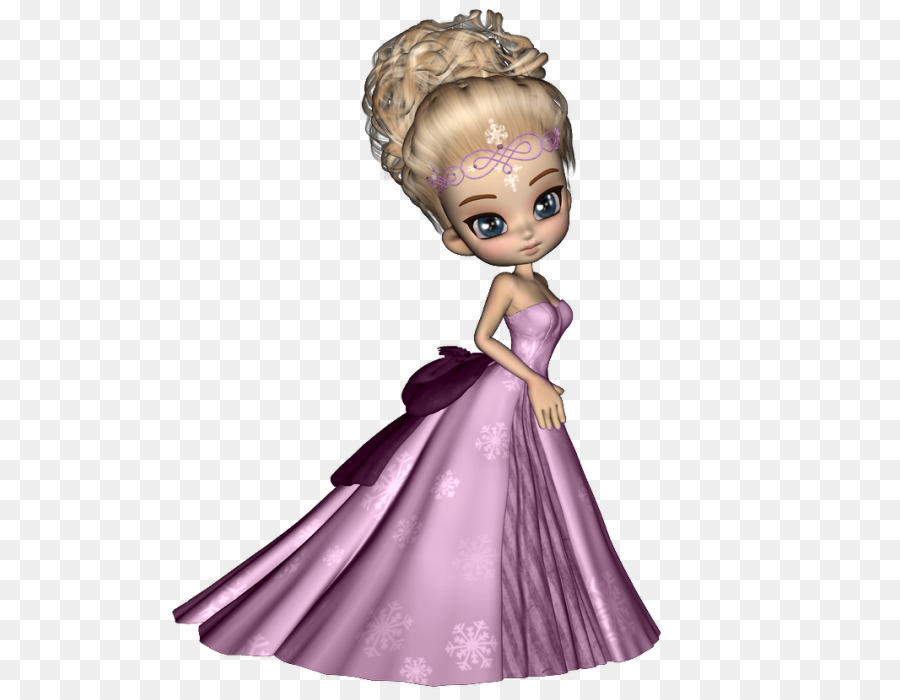 Poupée Princesse，Robe PNG