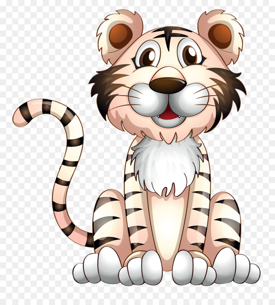 Tigre De Dessin Animé，Mignon PNG