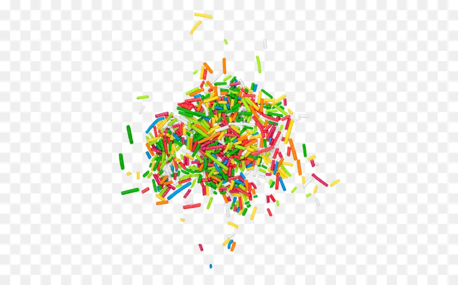 Paillettes Colorées，Confiserie PNG