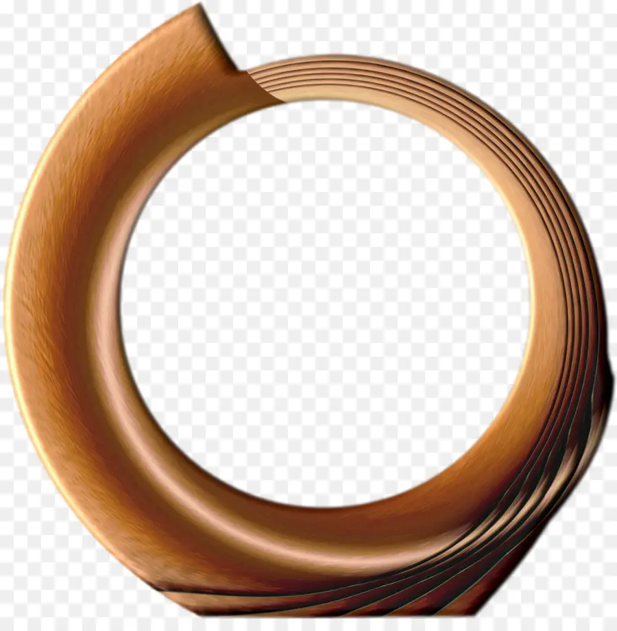 Bague En Bronze，Circulaire PNG