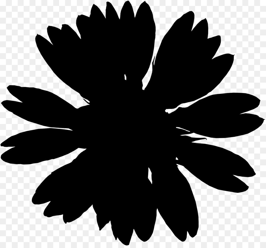 Silhouette Noire Des Feuilles，Usine PNG