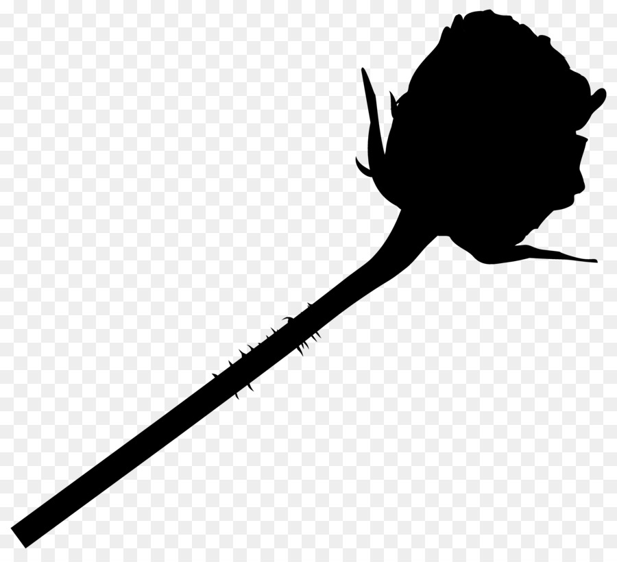 Rose Noire，Silhouette PNG