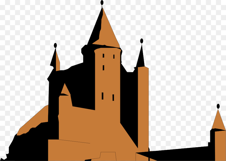 Château Silhouette，Château PNG