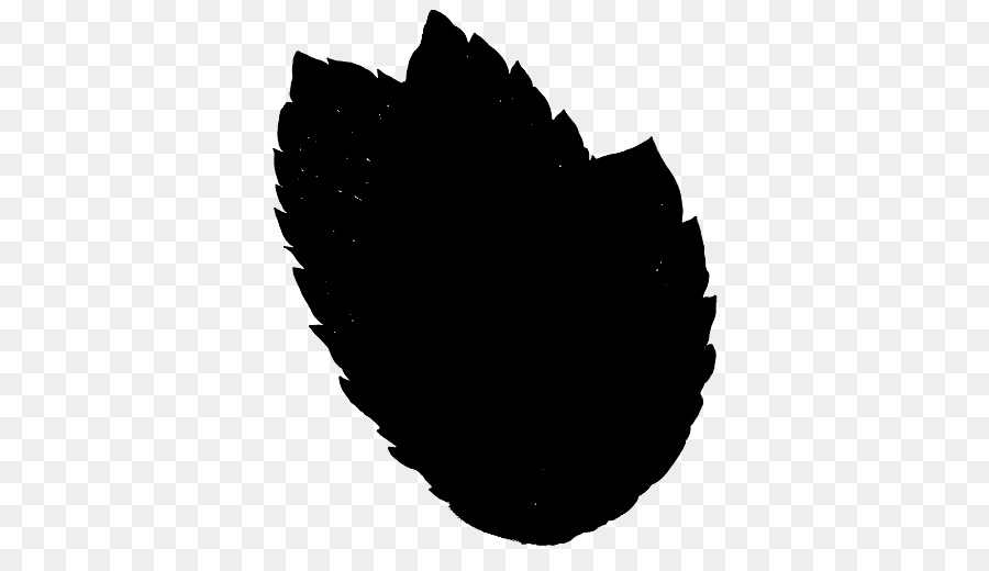 Silhouette Noire Des Feuilles，Usine PNG