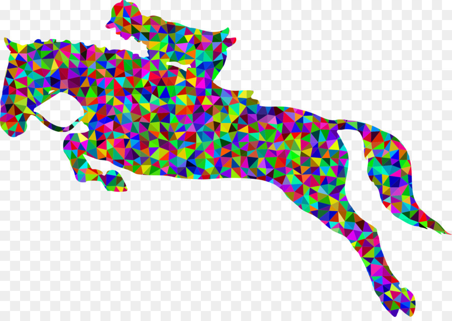 Cheval，Coloré PNG