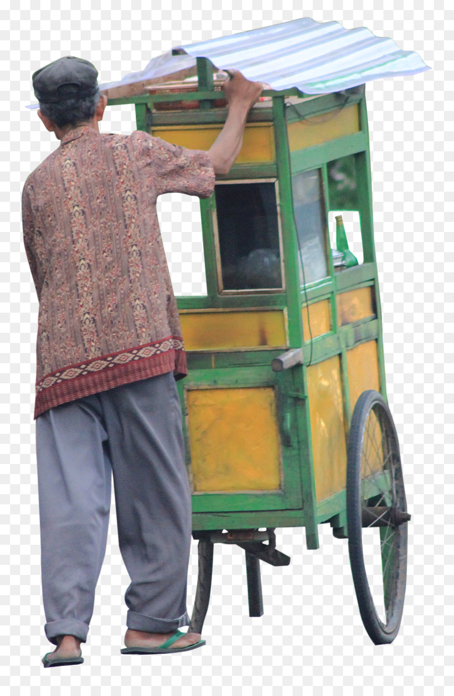 Chariot De Vendeur Ambulant，Fournisseur PNG