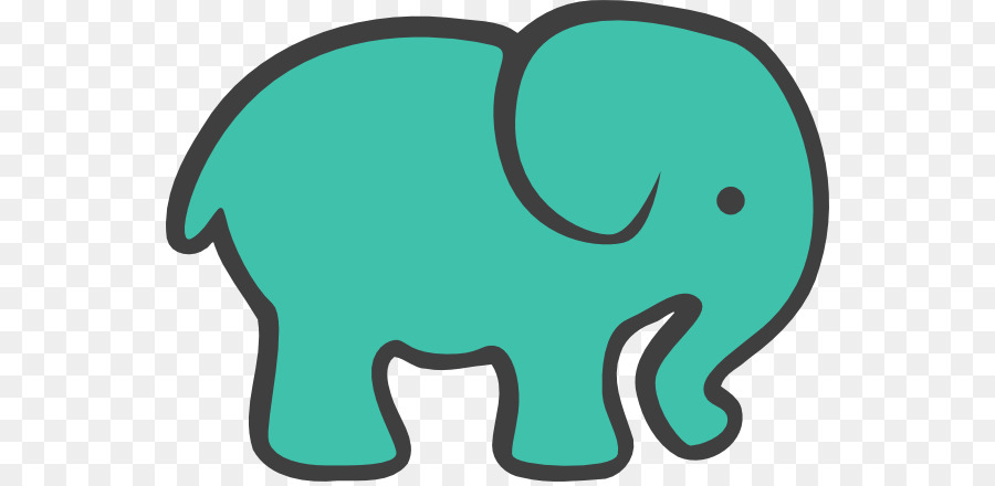 Éléphant Vert，Tronc PNG