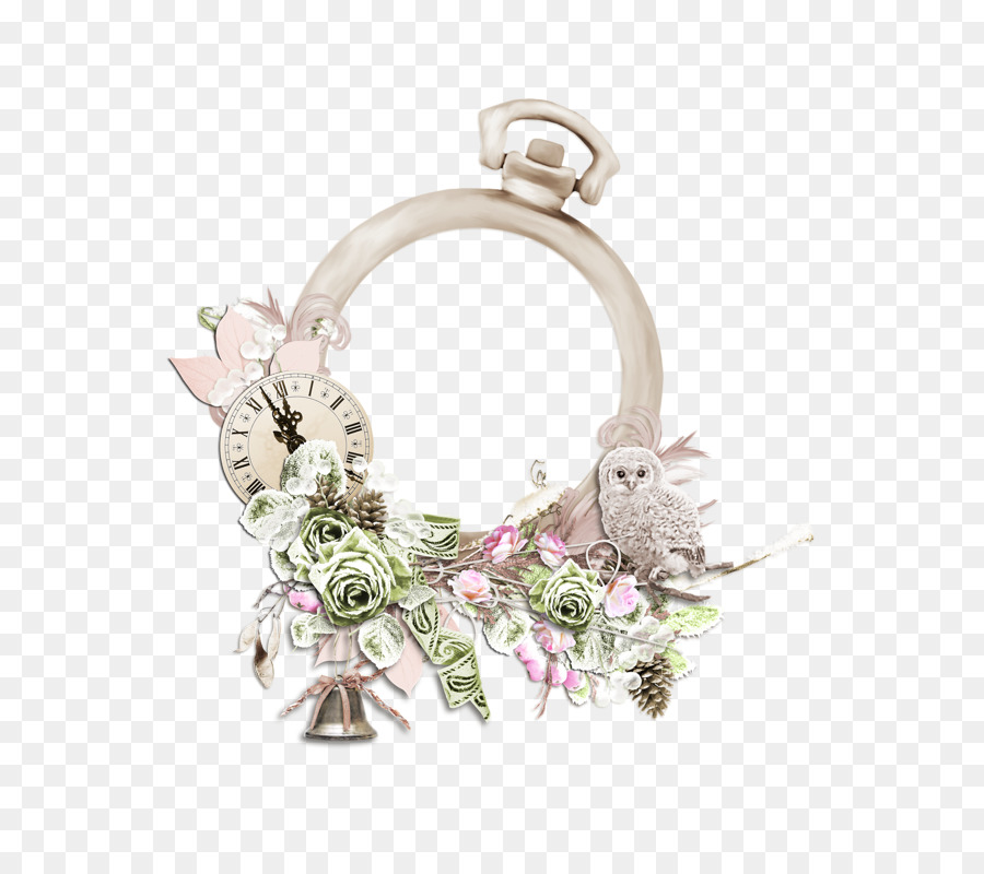 Couronne Décorative，Fleurs PNG