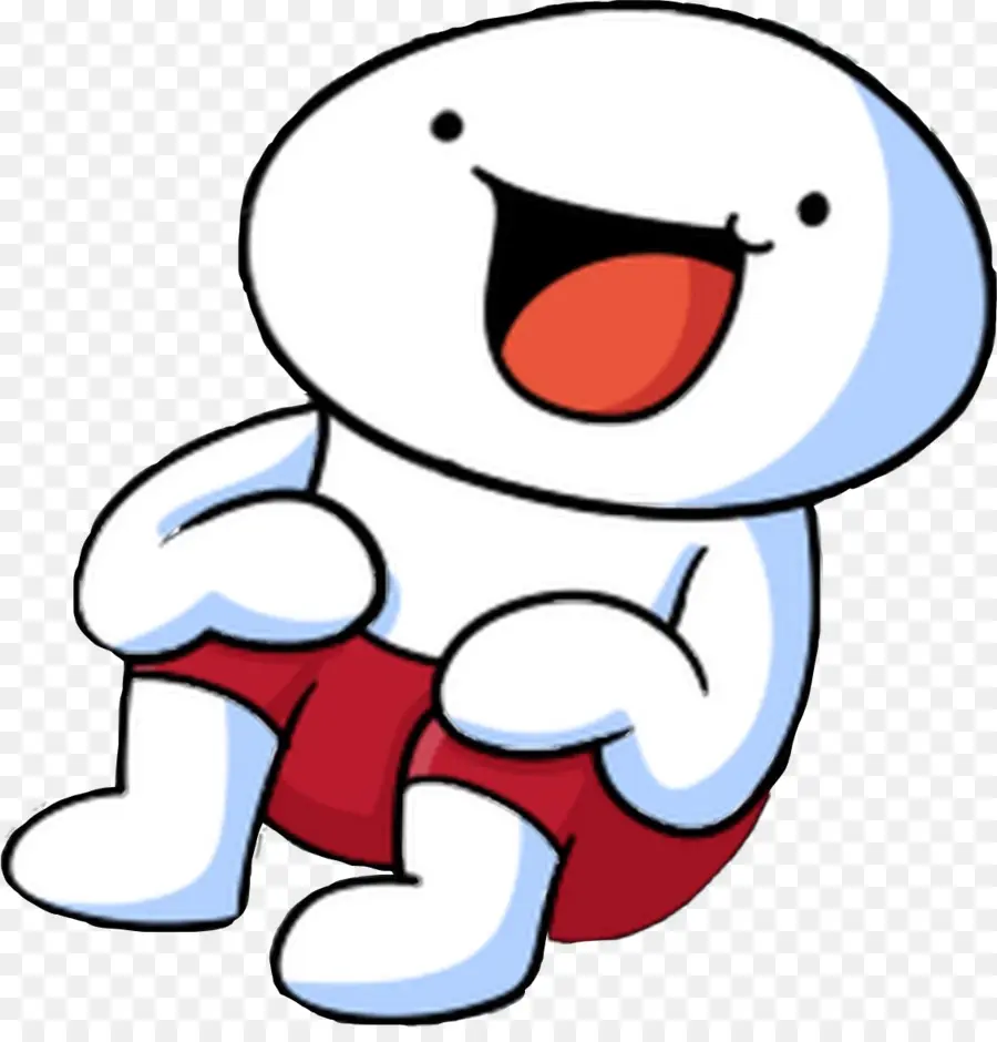 Personnage De Dessin Animé Blanc，Mignon PNG