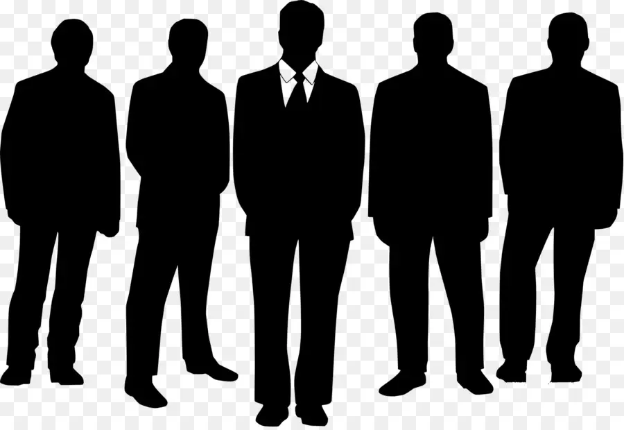 Hommes D'affaires，Silhouette PNG