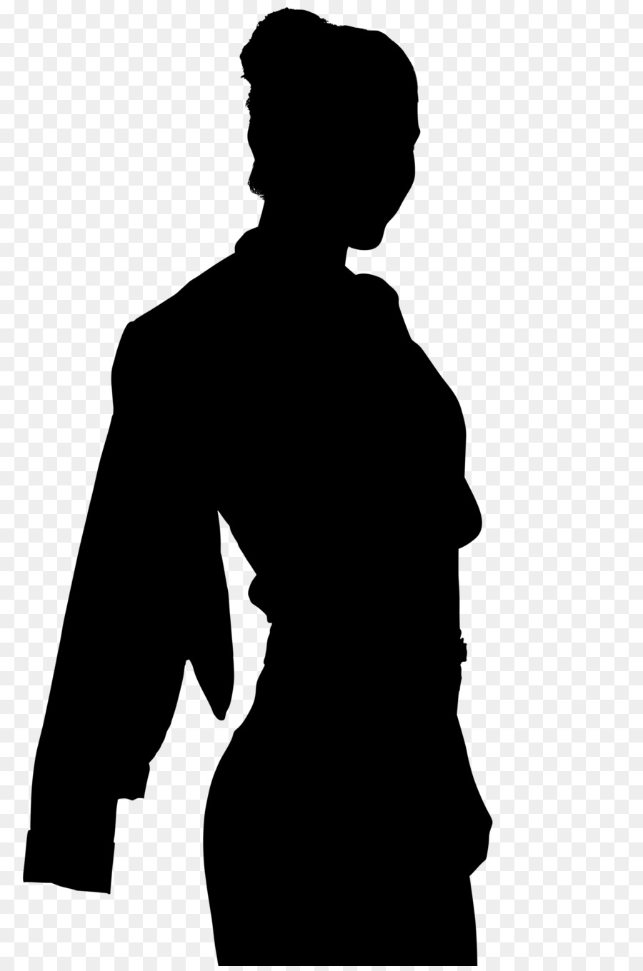 Manche，Silhouette PNG