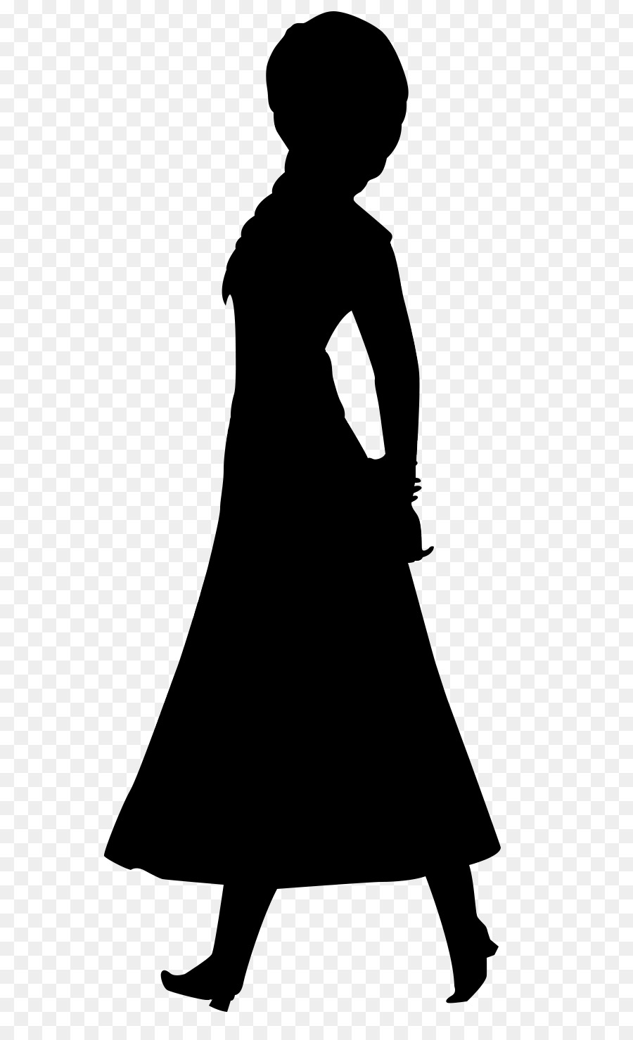 Femme Silhouette，Femelle PNG