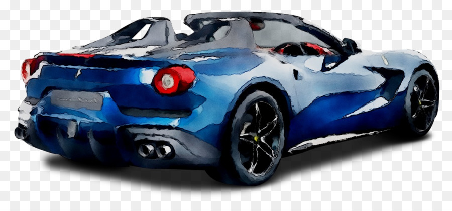 Voiture De Sport Bleue，Automobile PNG