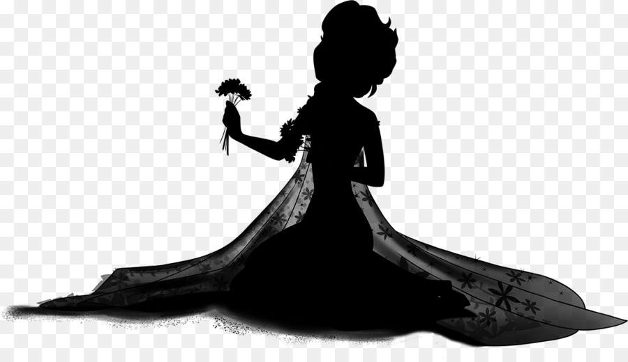 Silhouette，Robe PNG