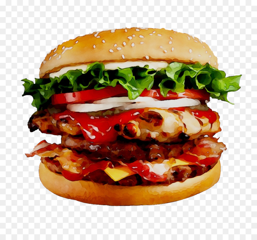 Hamburger，Laitue PNG