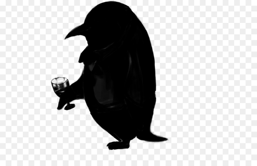 Pingouin，Silhouette PNG