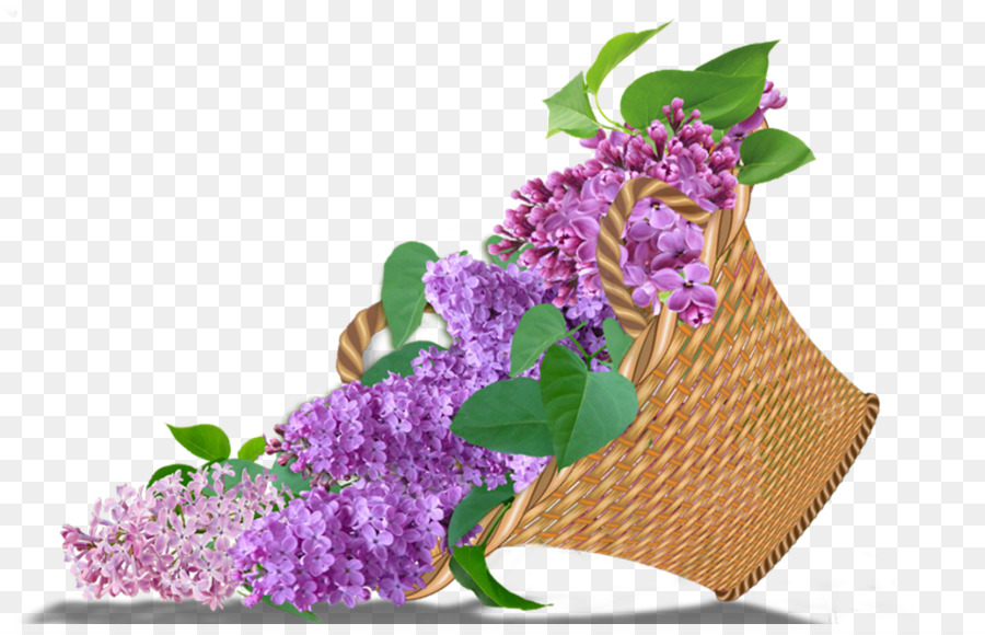 Panier De Fleurs，Panier PNG