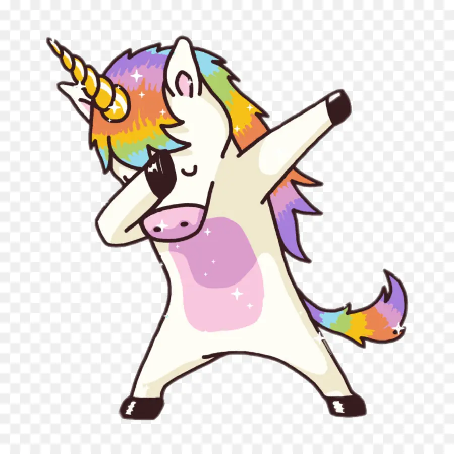 Licorne，Blanc PNG