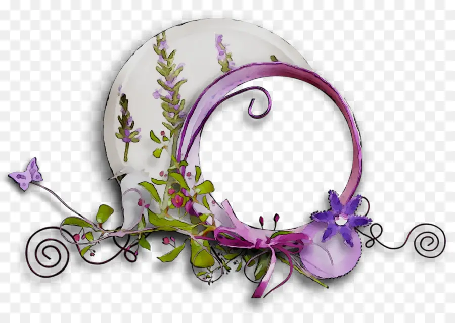 Cadre Floral，Fleurs PNG