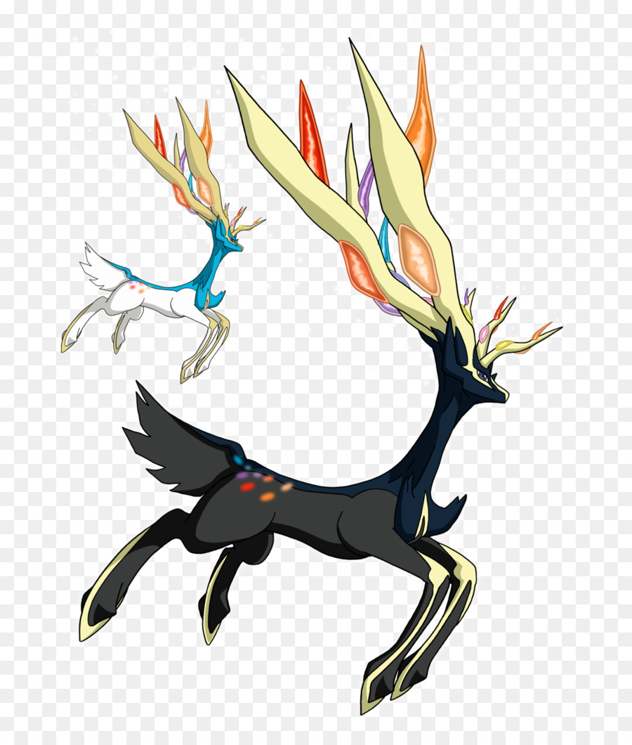 Xernéas，Pokémon PNG