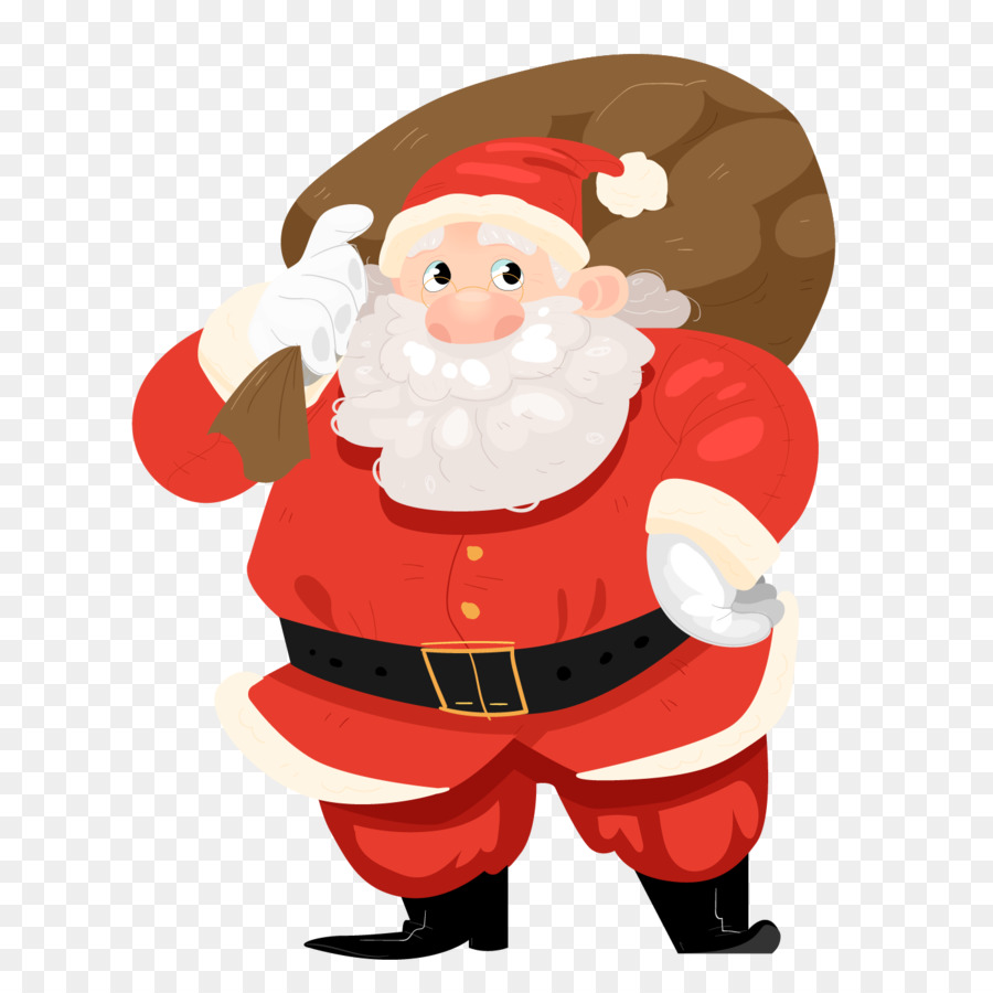Le Père Noël，Le Jour De Noël PNG