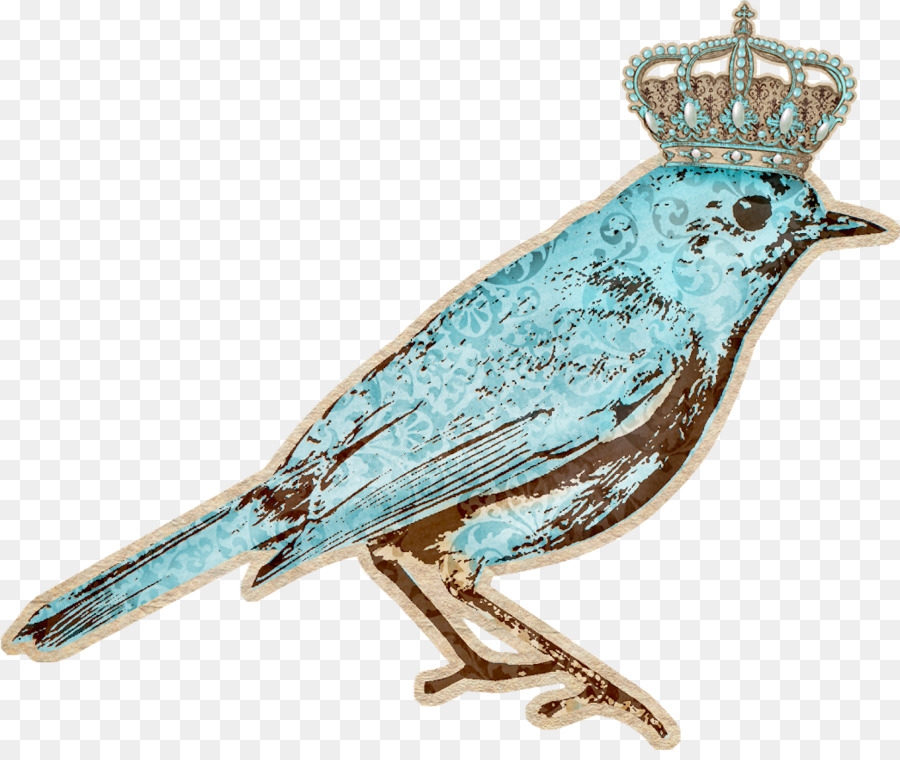 Mercari，Oiseau Avec La Couronne PNG