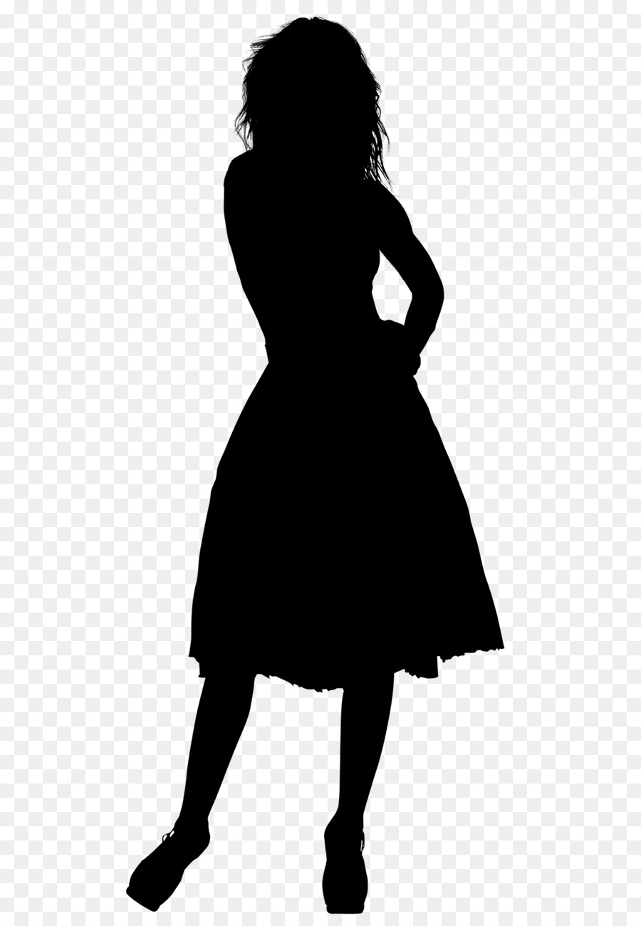 Silhouette，Noir M PNG