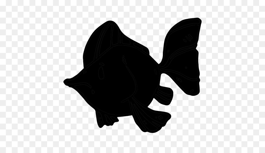 Silhouette De Poisson，Aquatique PNG