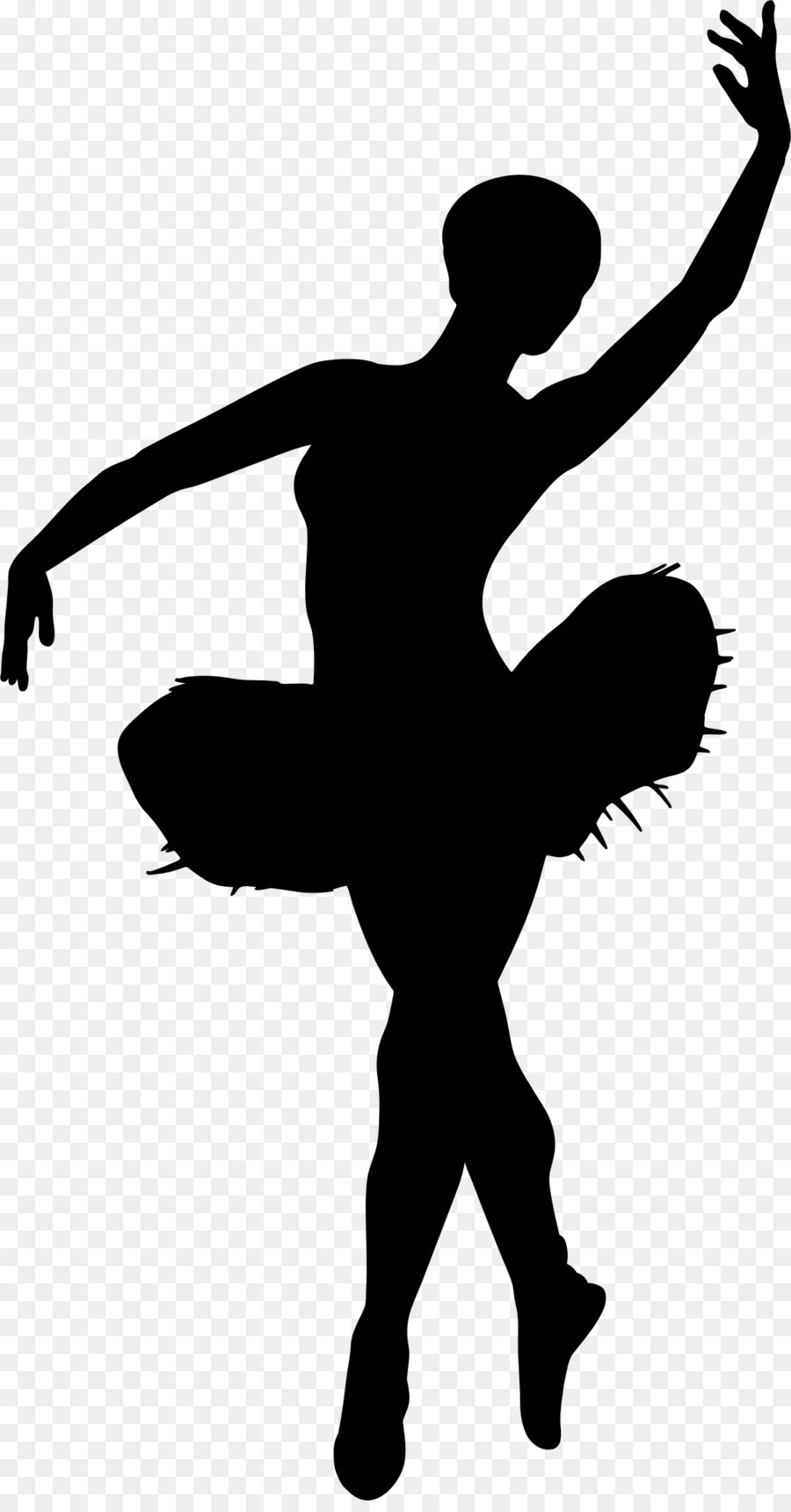 Ballerine Silhouette，Ballet PNG