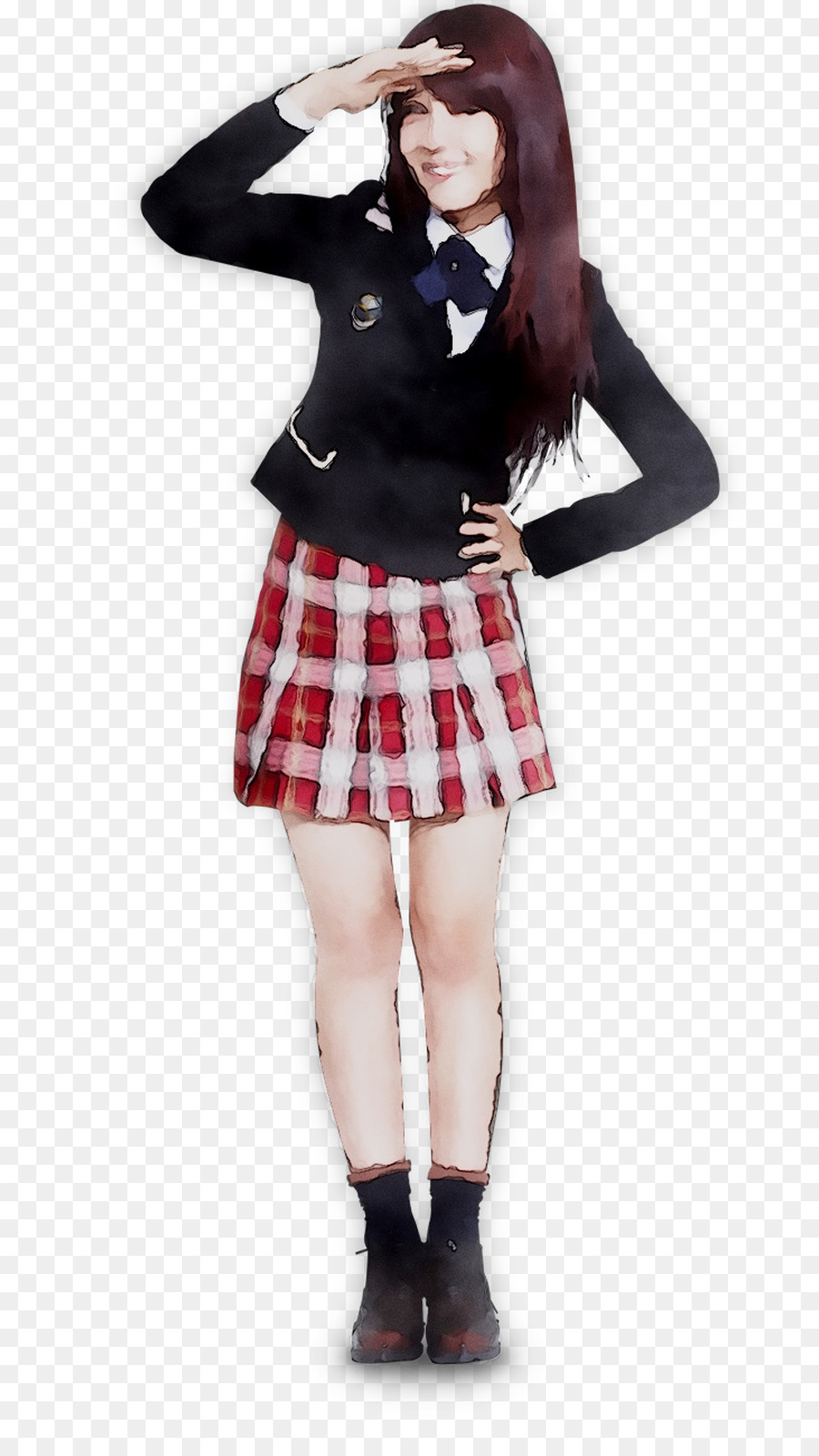 L'uniforme De L'école，Tartan PNG