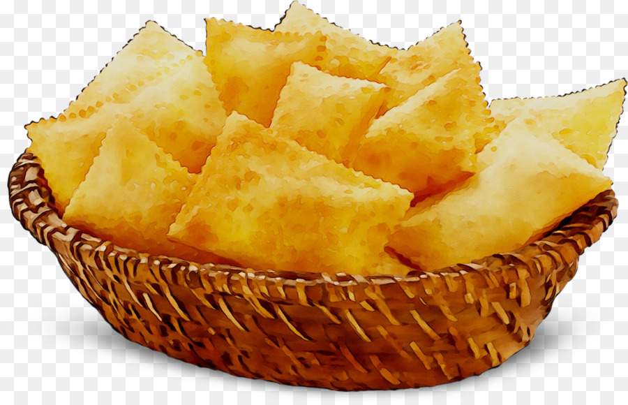 Panier De Pâtisseries Frites，Collation PNG