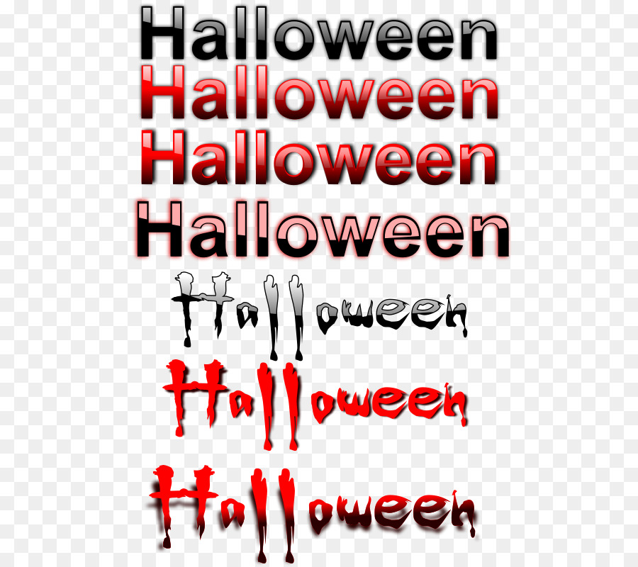 Texte，Halloween PNG