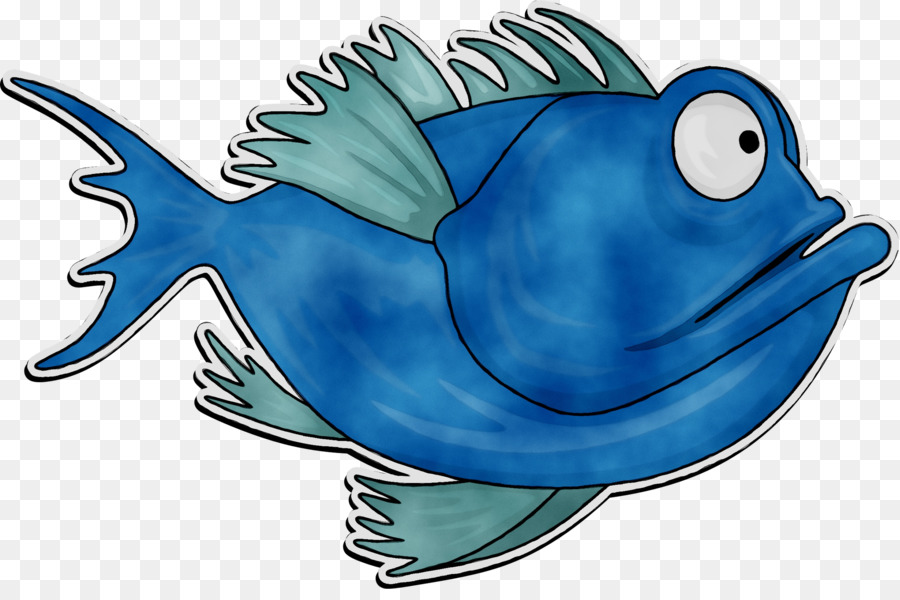 Poisson Bleu，Aquatique PNG