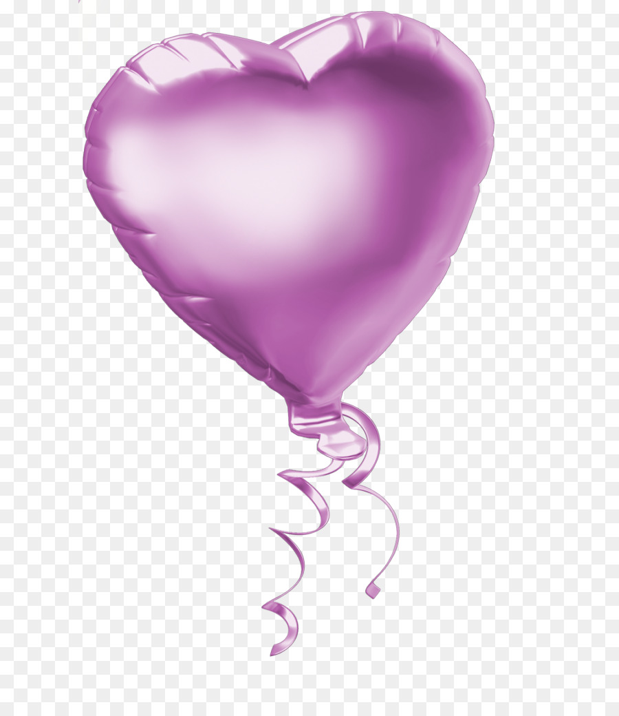 Ballon Coeur Rose，Amour PNG