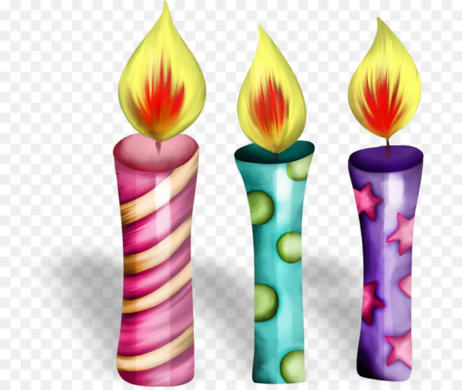 Anniversaire，Bougie PNG