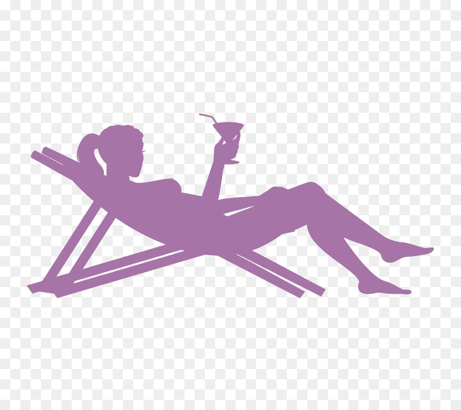 Femme Relaxante，Chaise PNG