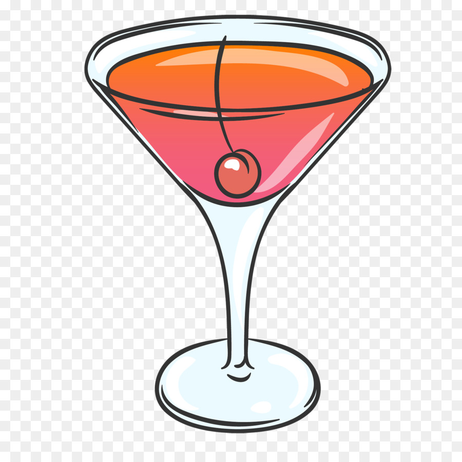 Verre à Cocktail，Faire La Fête PNG