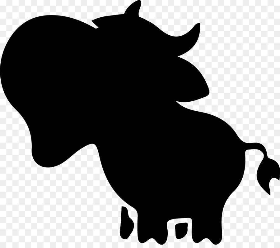 Taureau，Silhouette PNG