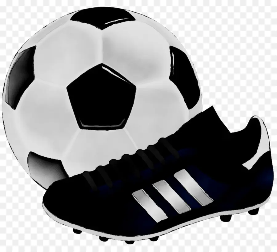 Ballon De Football Et Crampons，Football PNG