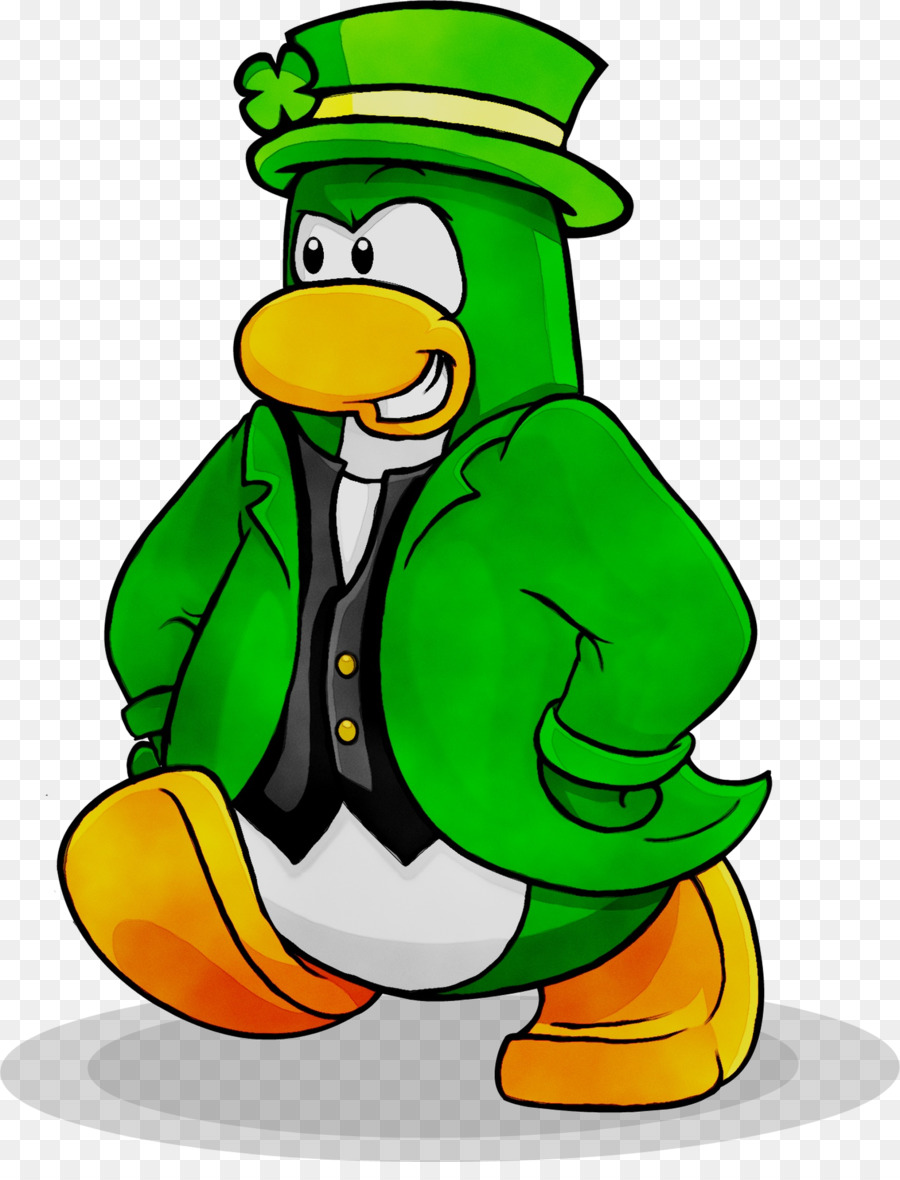 Pingouin Vert，Chapeau PNG