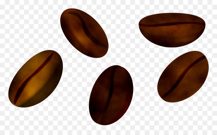 Café En Grains，Brun PNG